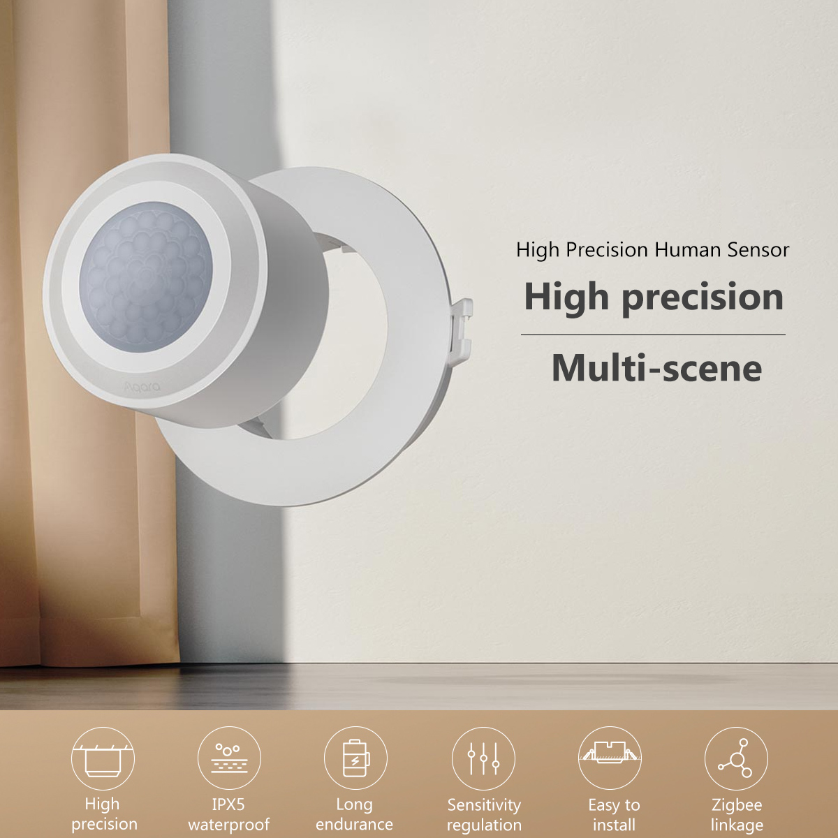 Original Aqara High Precision  - đánh giá và giá Zigbee Motion Sensor