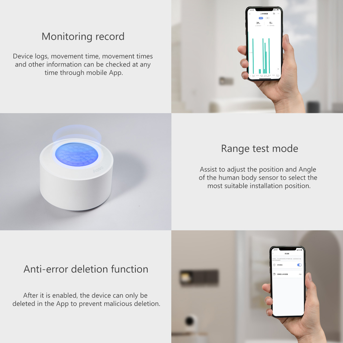 Original Aqara High Precision  - đánh giá và giá Zigbee Motion Sensor