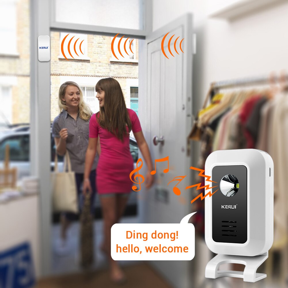 KERUI M7 Welcome Motion Sensor - đánh giá và giá Wireless Door Sensor