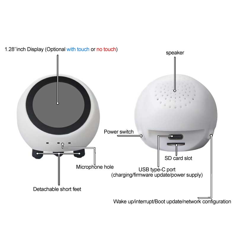 ESP32 S3 1.28inch N16R8 Develo - đánh giá và giá Smart Home Robot