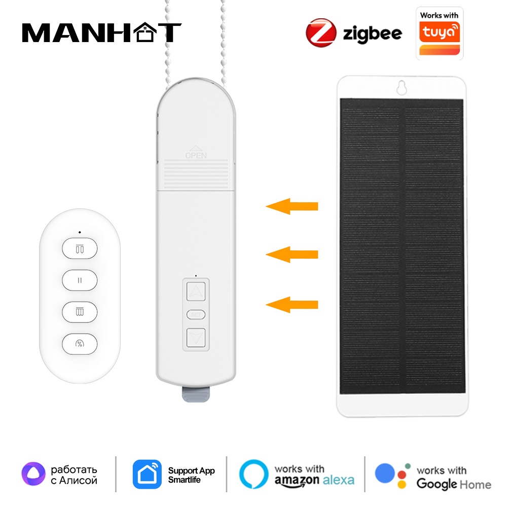 Work With Tuya Zigbee Smart Cu - đánh giá và giá Smart Home Blinds