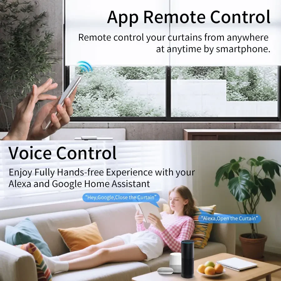 Tuya Smart ZigBee/WiFi Curtain - đánh giá và giá Smart Home Blinds