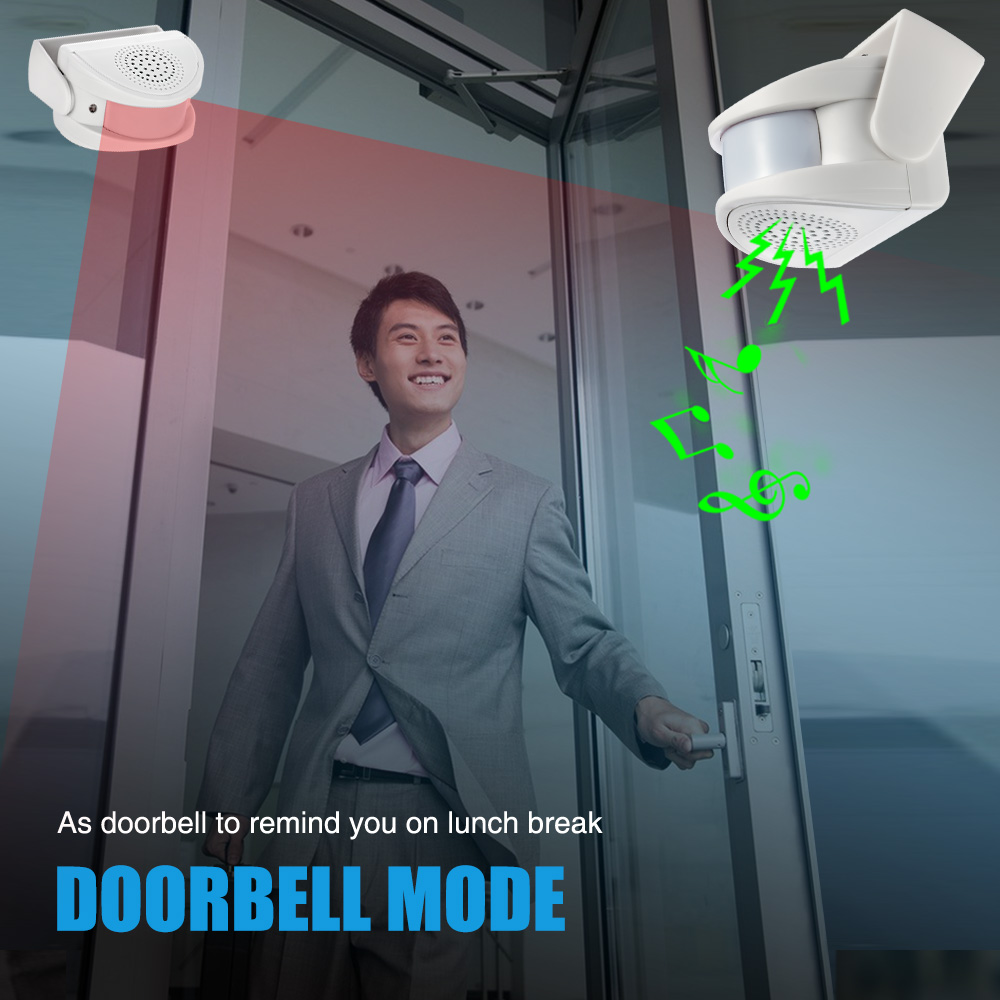 32 Songs Welcome Infrared Chim - đánh giá và giá Wireless Door Sensor