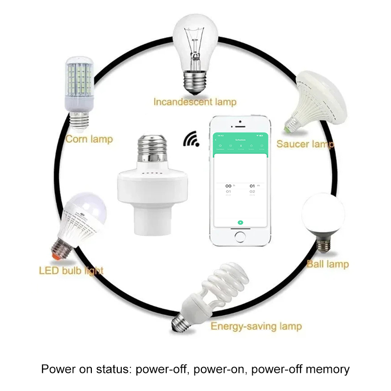 Tuya Smart E27 Socket Switch A - đánh giá và giá Smart Home Google