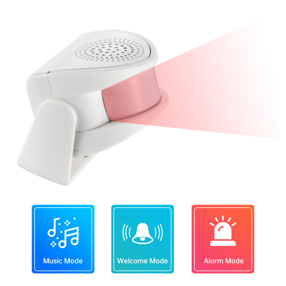 32 Songs Welcome Infrared Chim - đánh giá và giá Wireless Door Sensor