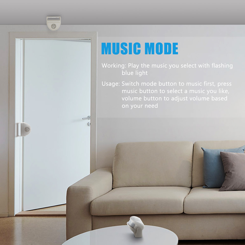 32 Songs Welcome Infrared Chim - đánh giá và giá Wireless Door Sensor