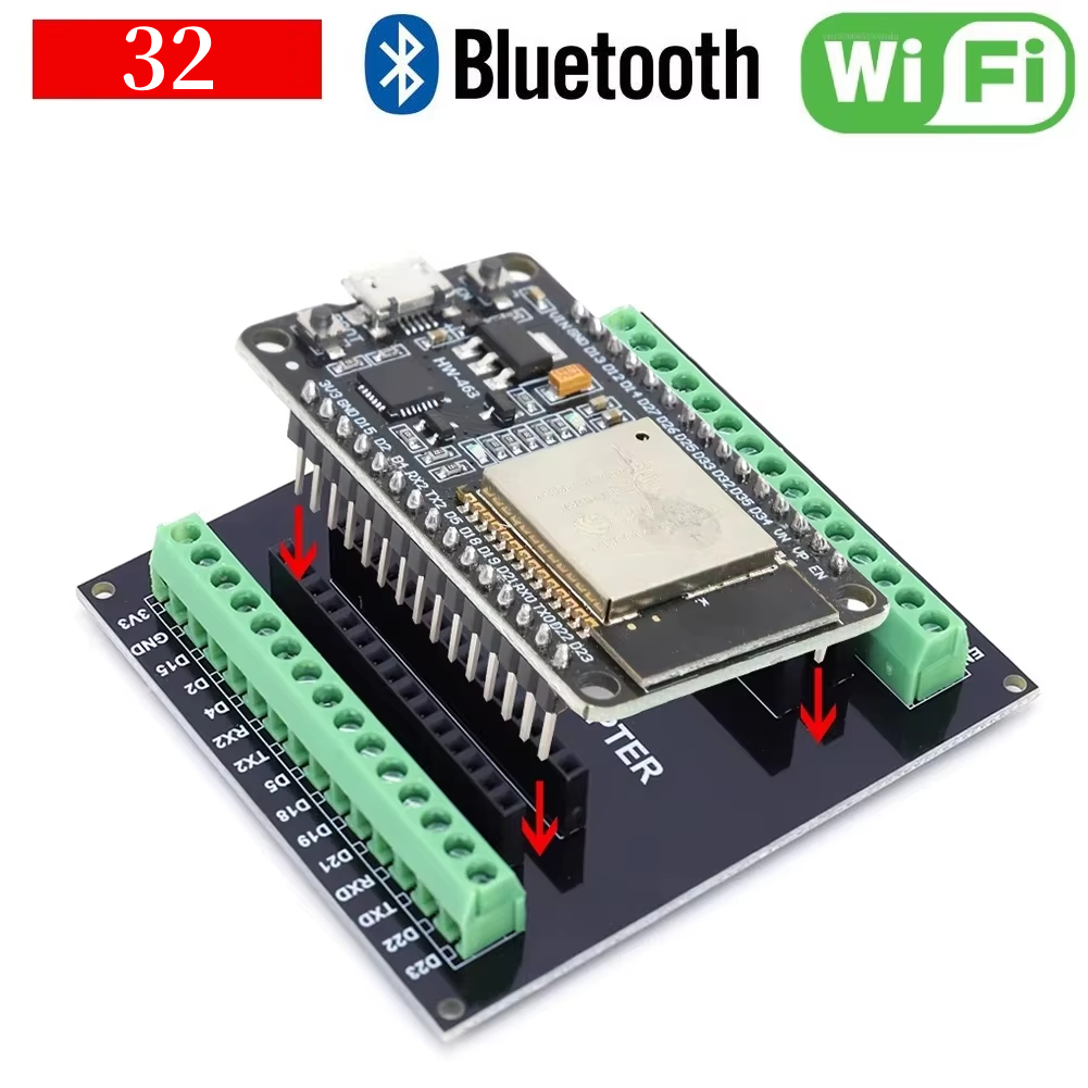 32S Expansion Board CP2102 Nod - đánh giá và giá Smart Home Esp32